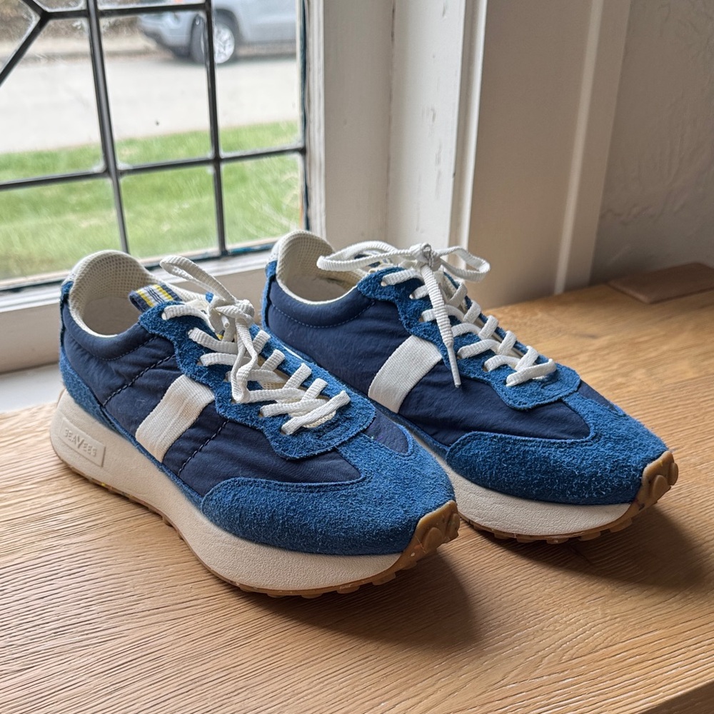 SeaVees Blue and White Women's Sneakers